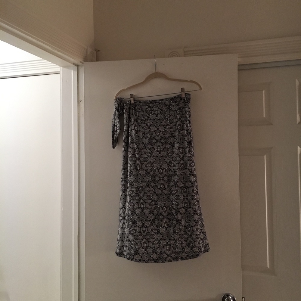 Adrienne Vittadini Wrap skirt.